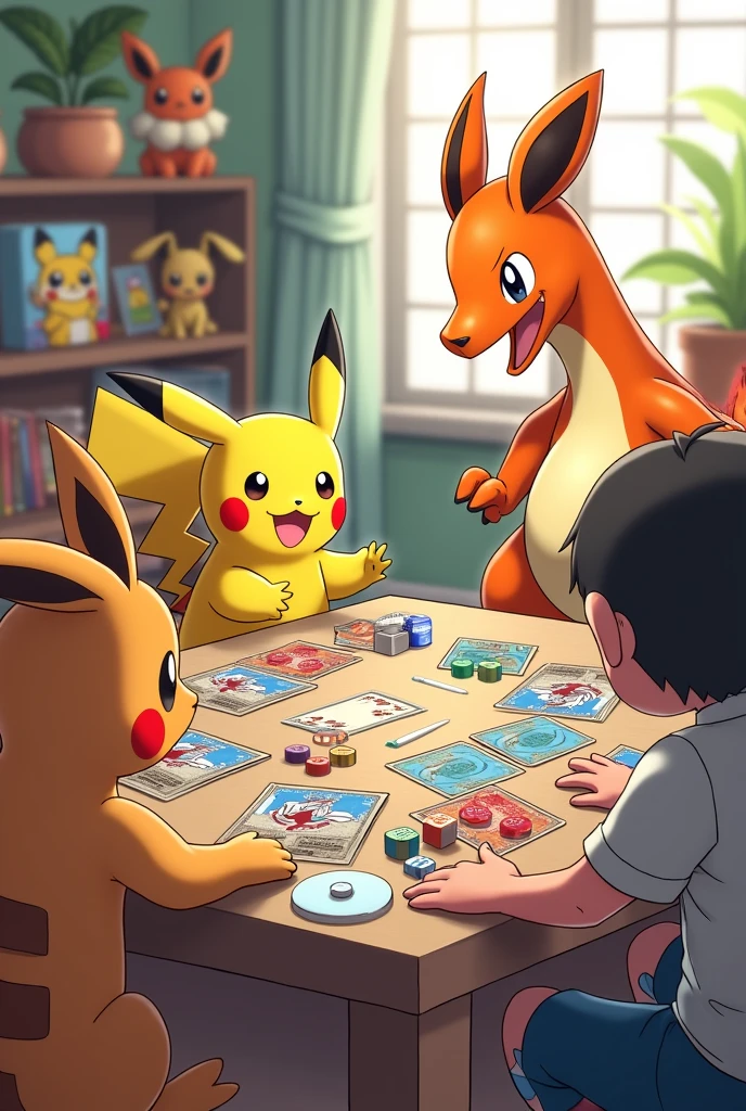 Pokemon playing card game
