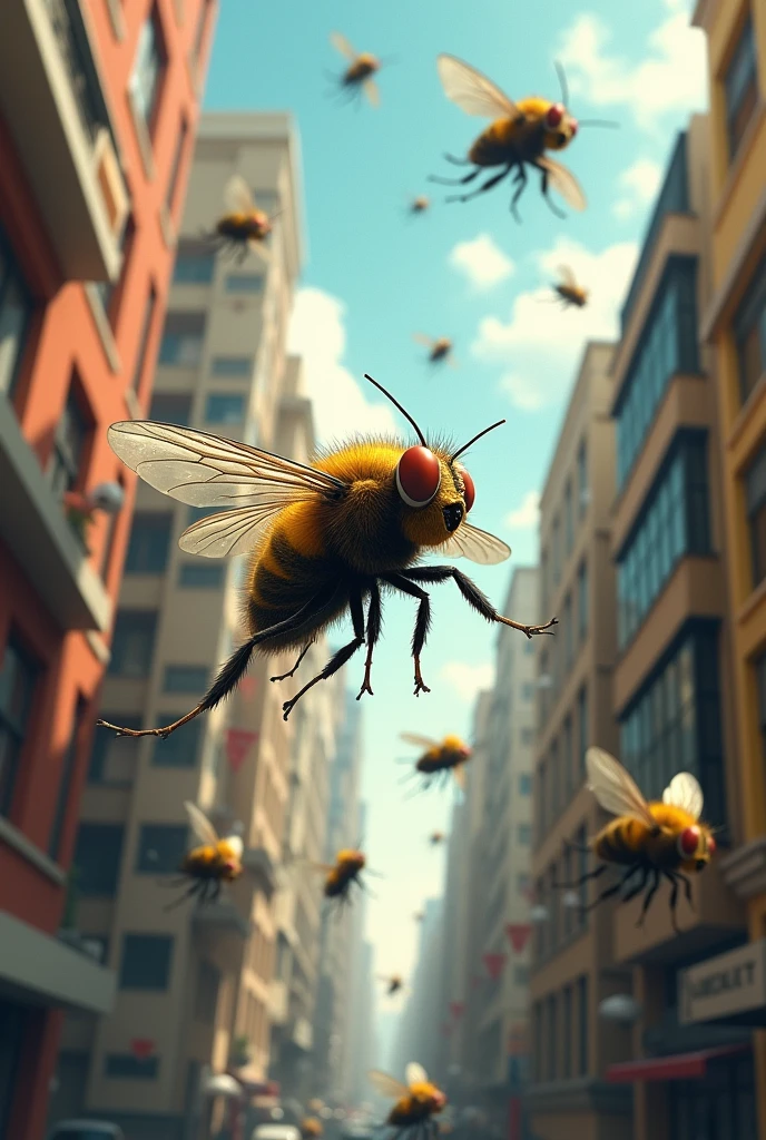 If flies were courier
