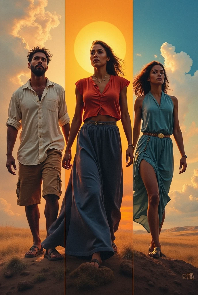 A Triptych of Human Freedom