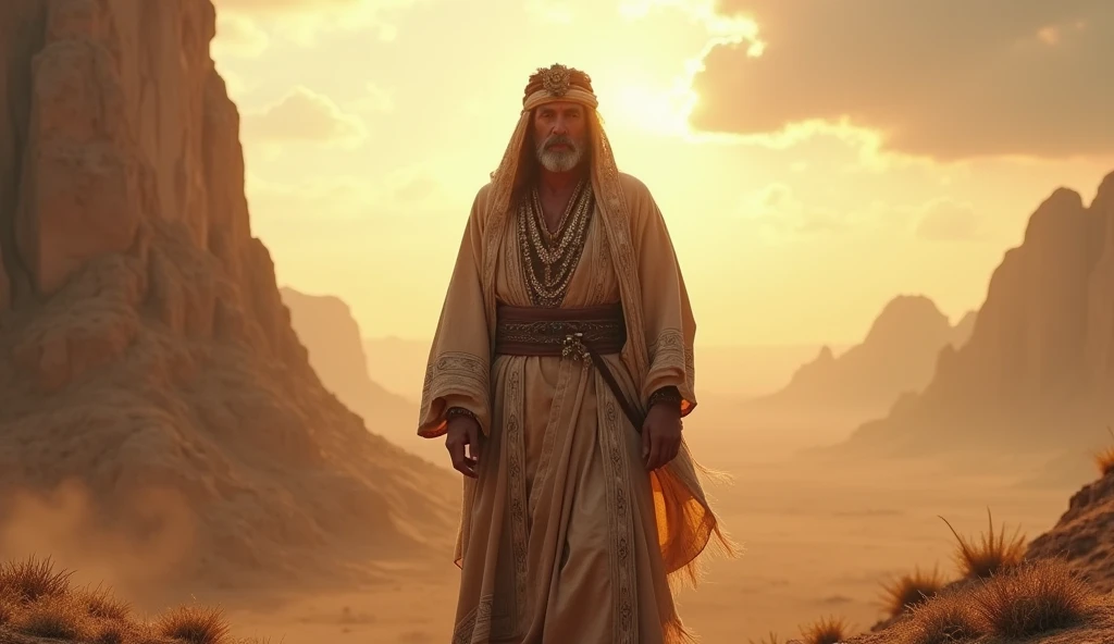 the prophet elisha, realistic 8k cinematic image 