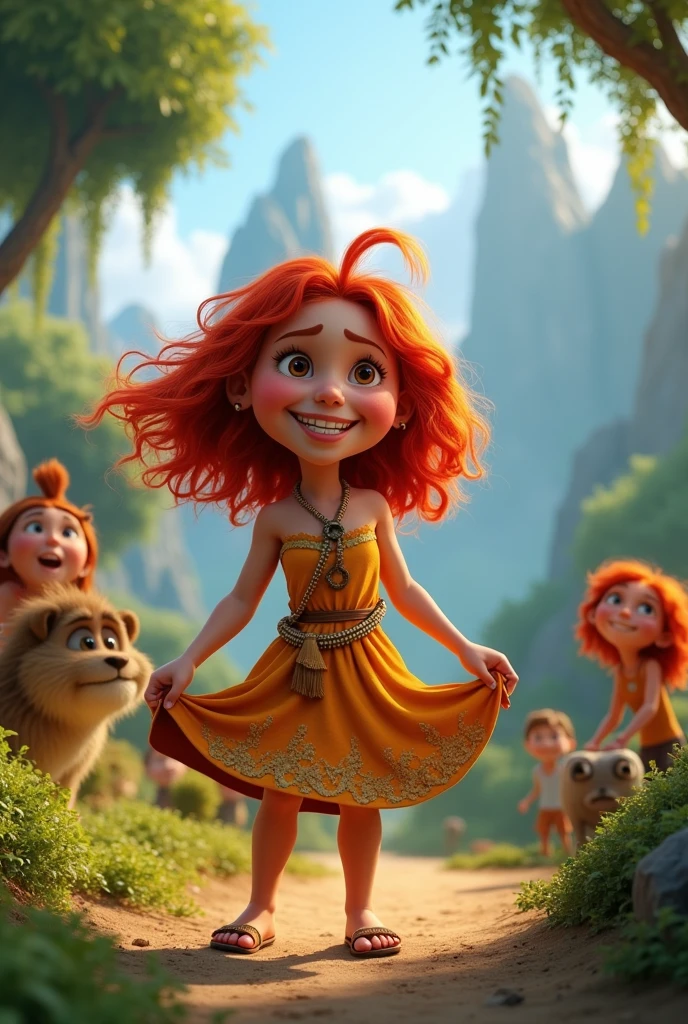 Los croods Alba siempre bien upskirt