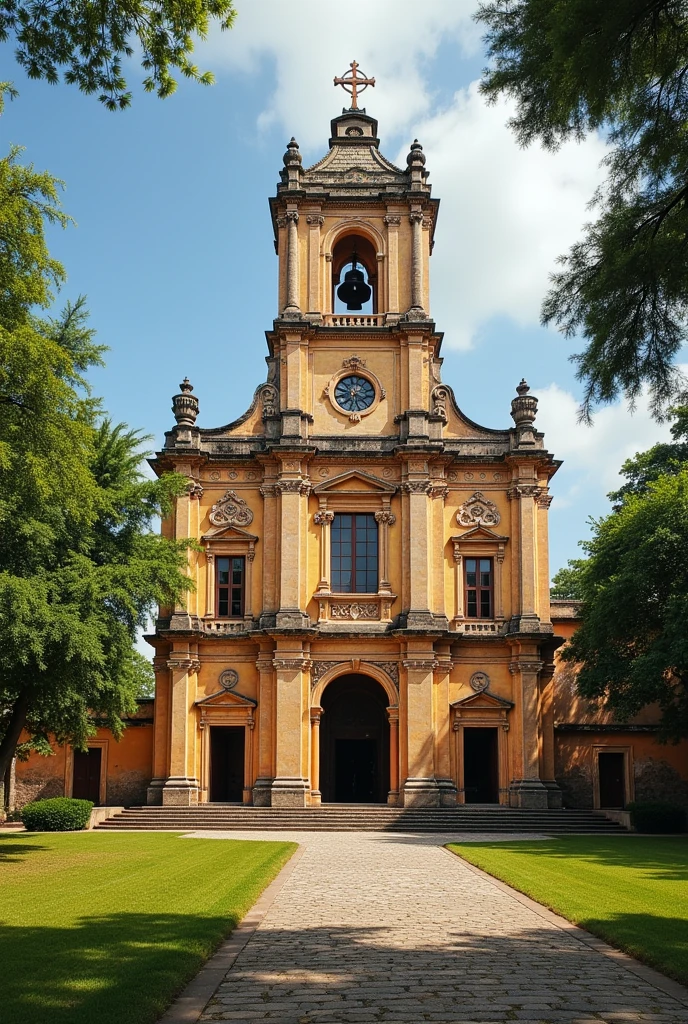 The words around must say in spanish "Iglesia de Cristo Ixil Yuc"