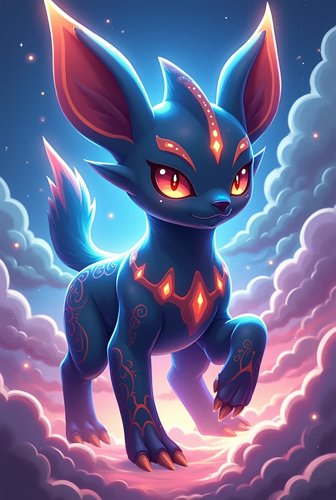 Pokémon style banner with PokëBeast