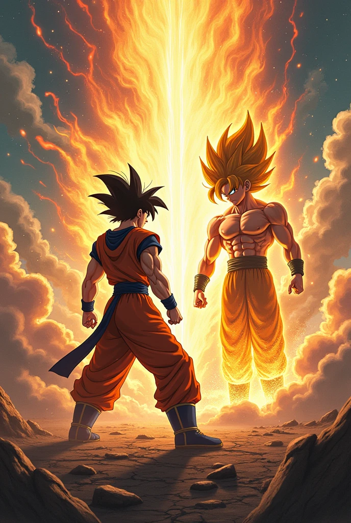 Goku abrasand and Satoru Goyo&#39;s jujutsu

