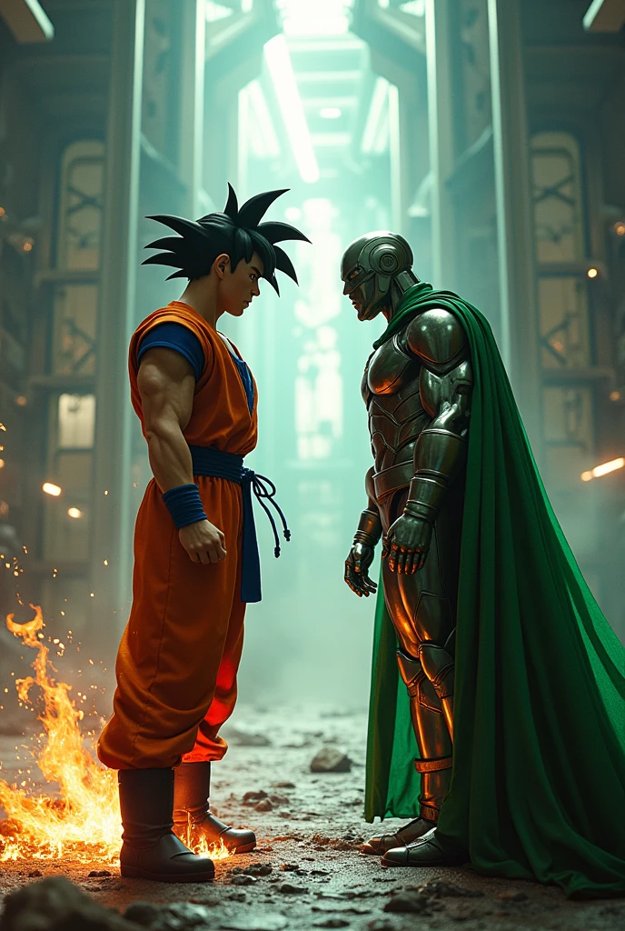 Goku vs Dr doom avangers