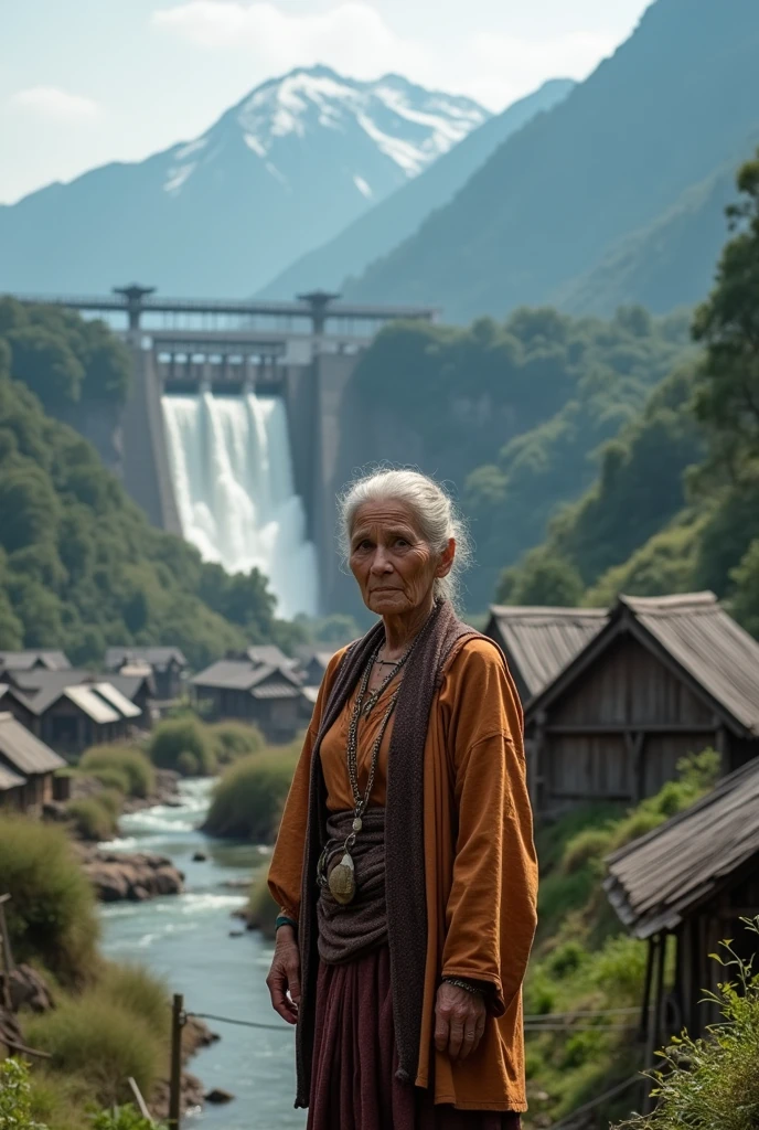 A remote village woman and her team finally paid off when the hydroelectric power plant started operating. 