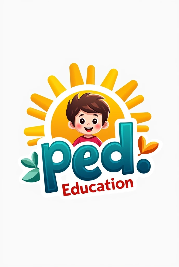 A logo with a colorful and meaningful drawing that says this: “Ped. with emphasis on Ed. Preschool and Primary Childhood.”