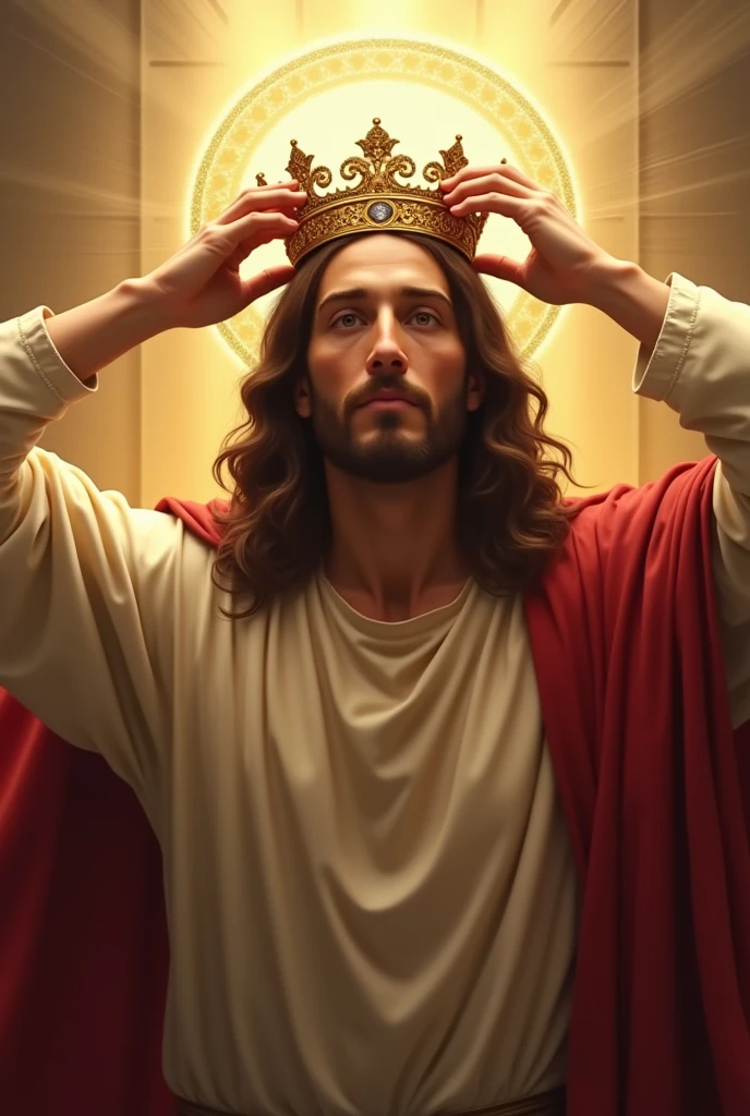 Jesus crowning