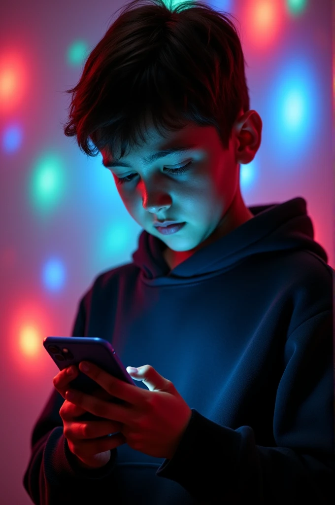 Sad images boy iphone hand and rjb lights background bangla size 9:16