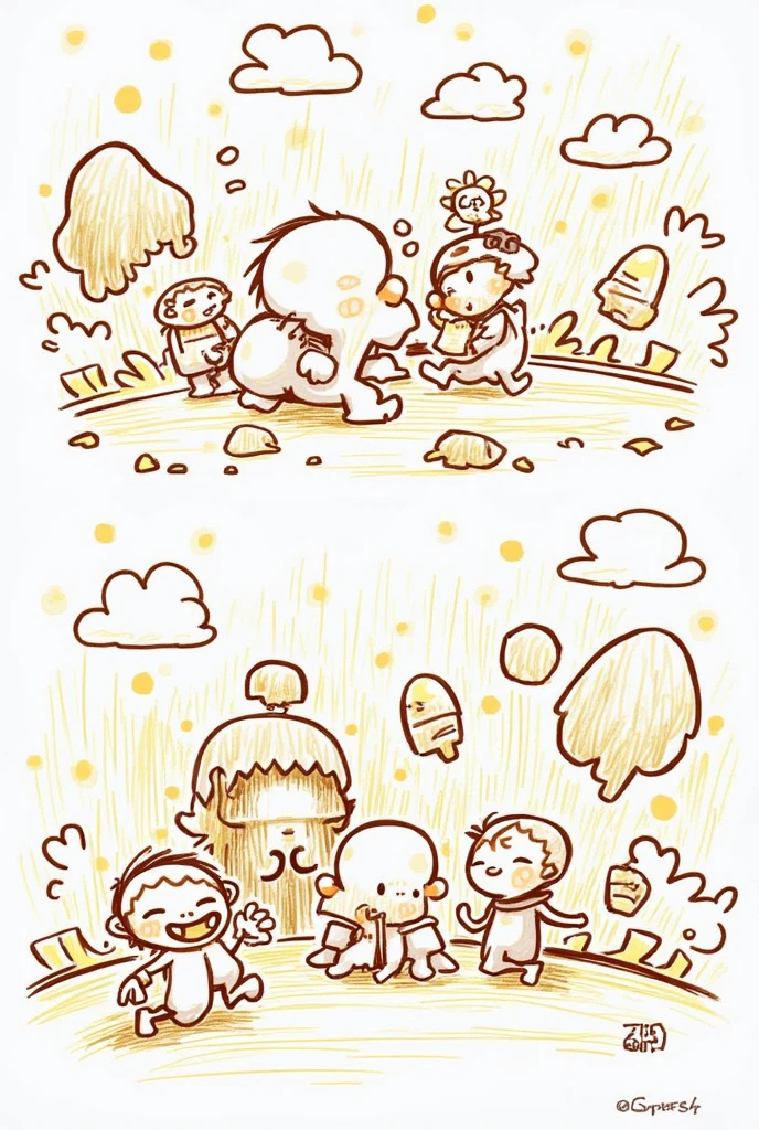 Cartoon sketches