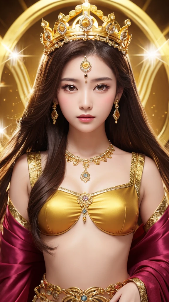 Goddess gold Gorgeous background crown