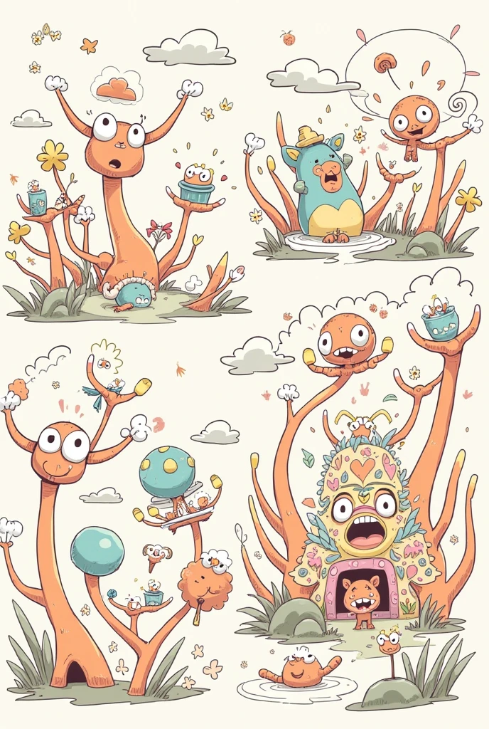 Cartoon sketches