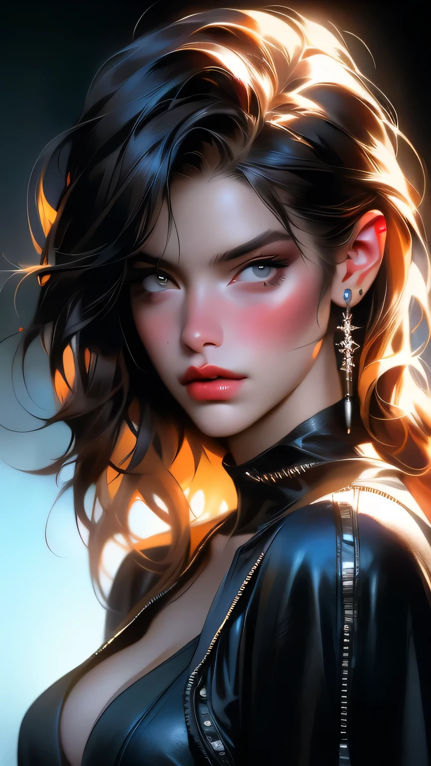 masterpiece, Beautiful German Girls, Brunette, Residential area, Cleavage, very detailed, Dramatic lighting, digital art trending on Artstation 8k HD high definition detailed realistic, detailed, Skin Texture, hyper detailed, realistic Skin Texture, Armature, Highest quality, 超High resolution, (Realistic:1.4), High resolution, detailed, RAW Photos, sharp, By Lee Jeffries Nikon d850 film stock photos 4 Kodak portra 400 camera f1.6 lens rich colors hyper realistic lifelike texture Dramatic lighting unrealengine trending on artstation cinestill 800, Transparent Bikini, black eye