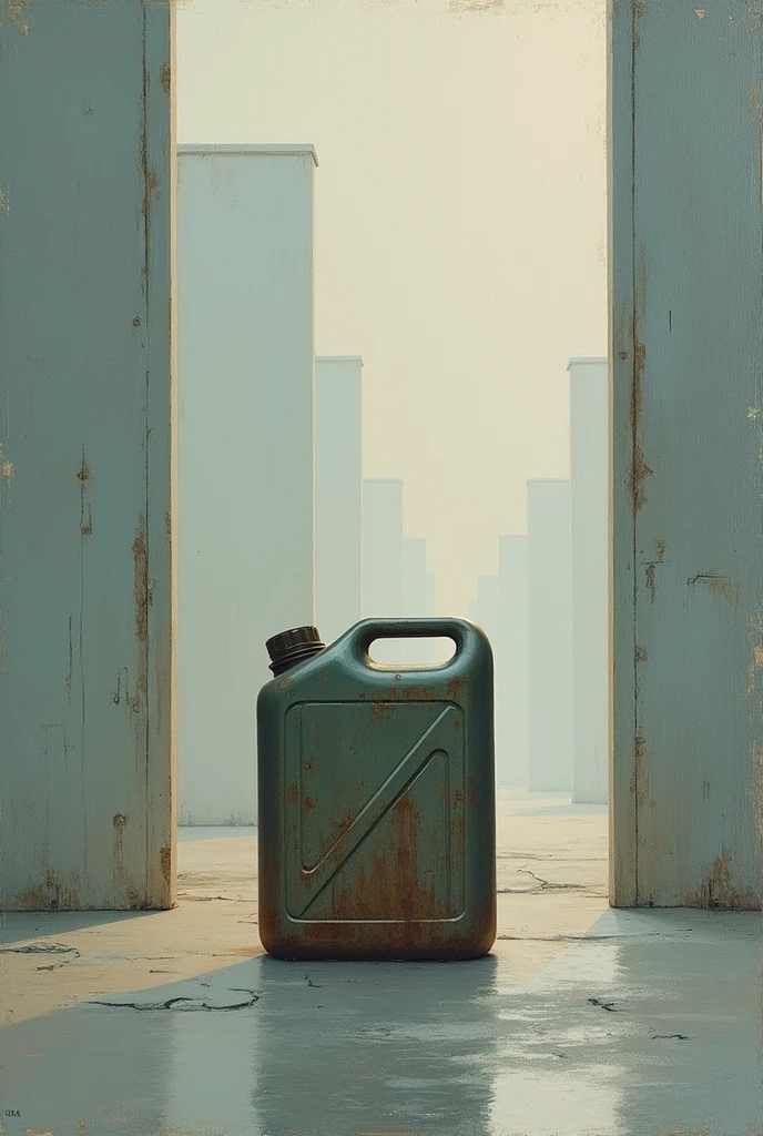Oil can、trigger、Near future、Simple Background、Multiview,