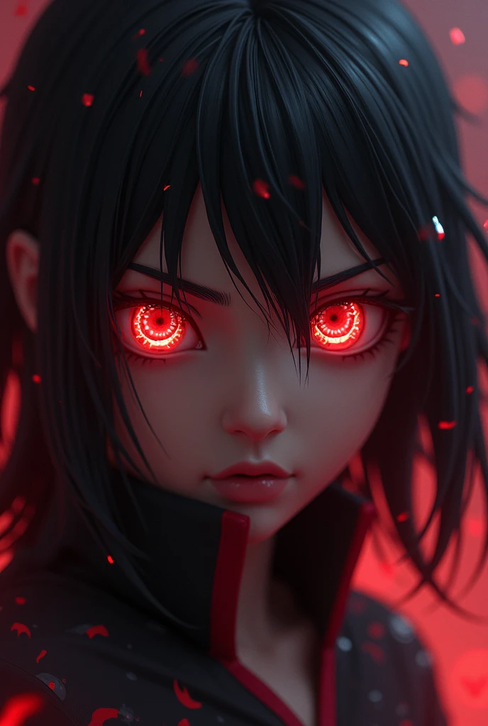 Mangekyu Saringgan mode lover character in naruto 3 d