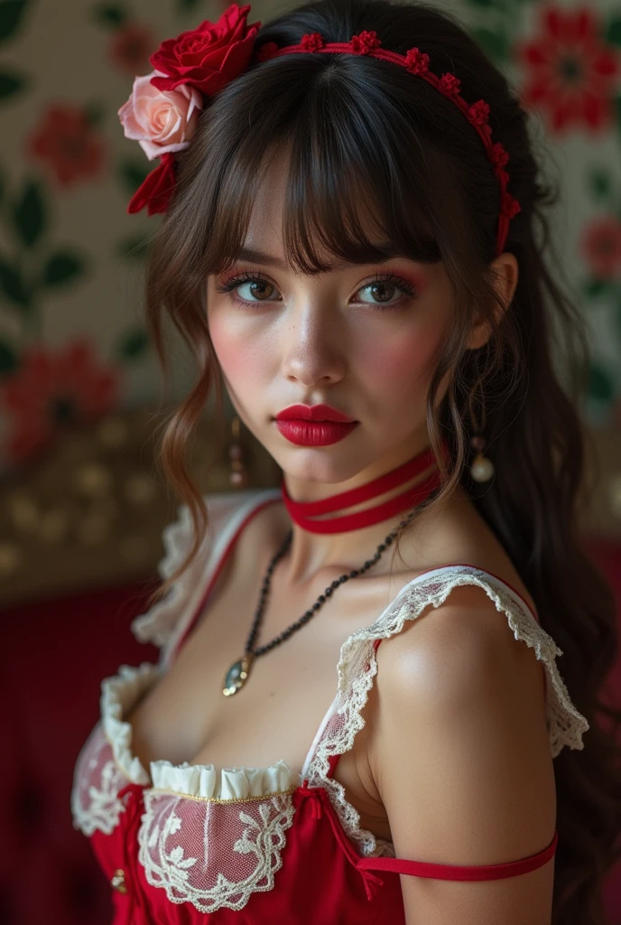 An absurdly sexy and explicit Lolita with a young age 