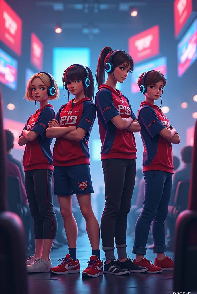 THE FOUR PARTICIPANTS OF THE SQUAD BROTHERS WITH AN EYE ON THE 27TH SEASON 2 CUP TOURNAMENT