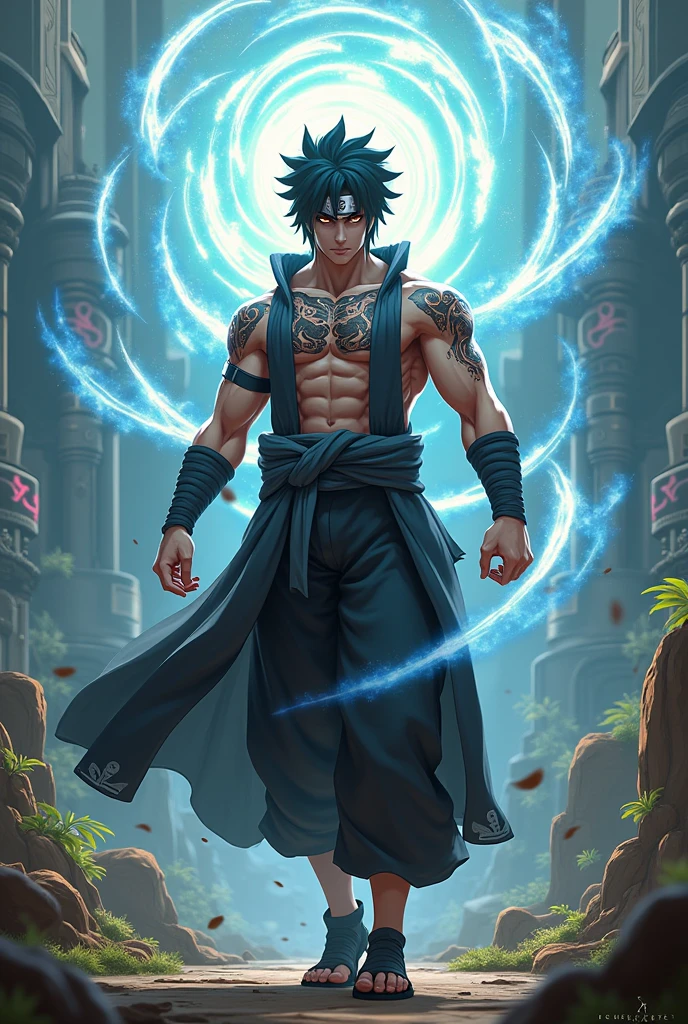 Ashura&#39;s character in Naruto 3D

