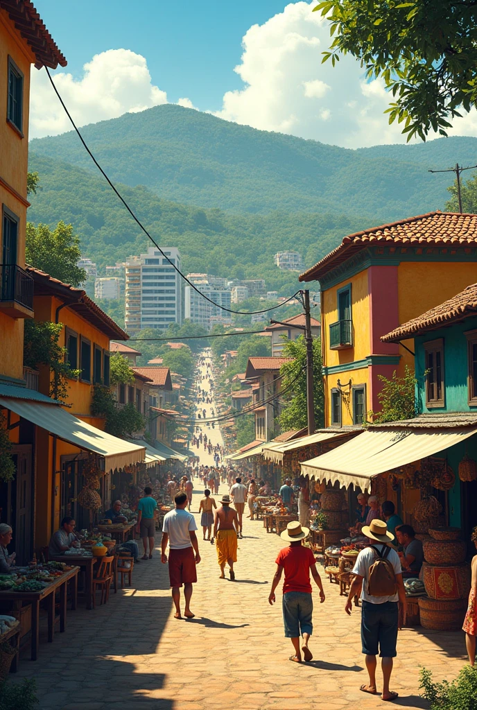 A scenario based on the city of Tapiraí SP