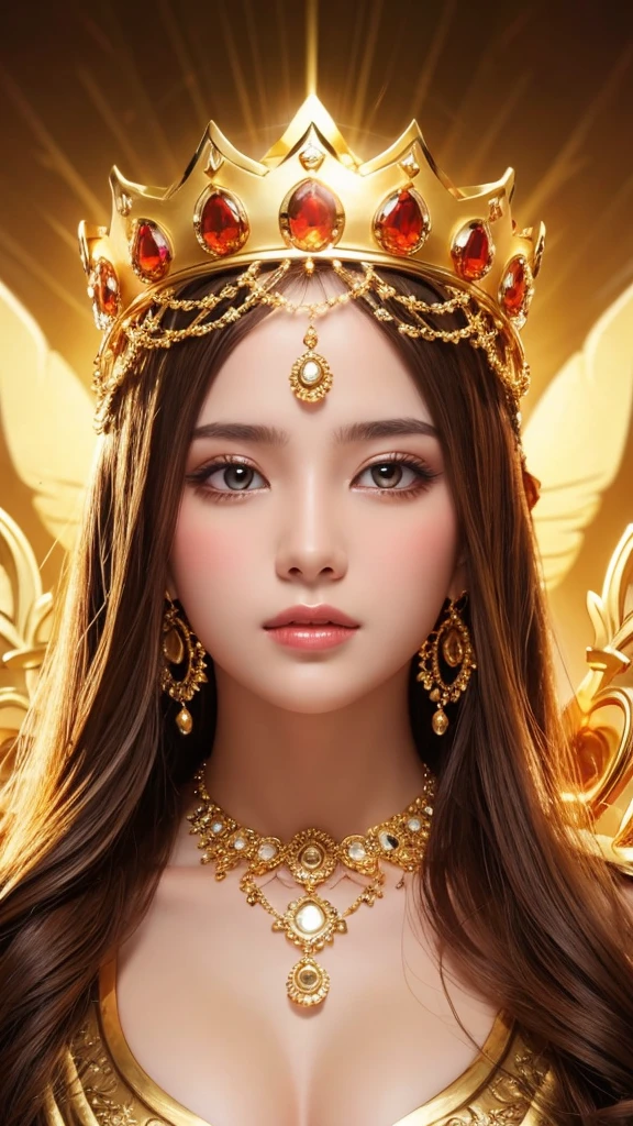 Goddess gold Gorgeous background crown