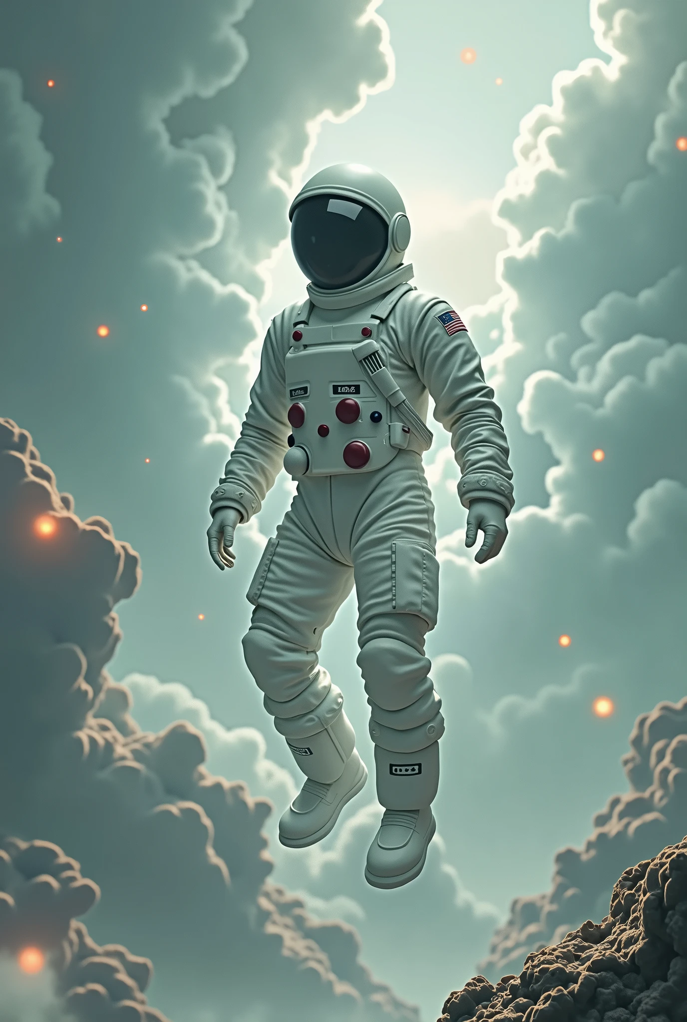 Astronaut without bottom