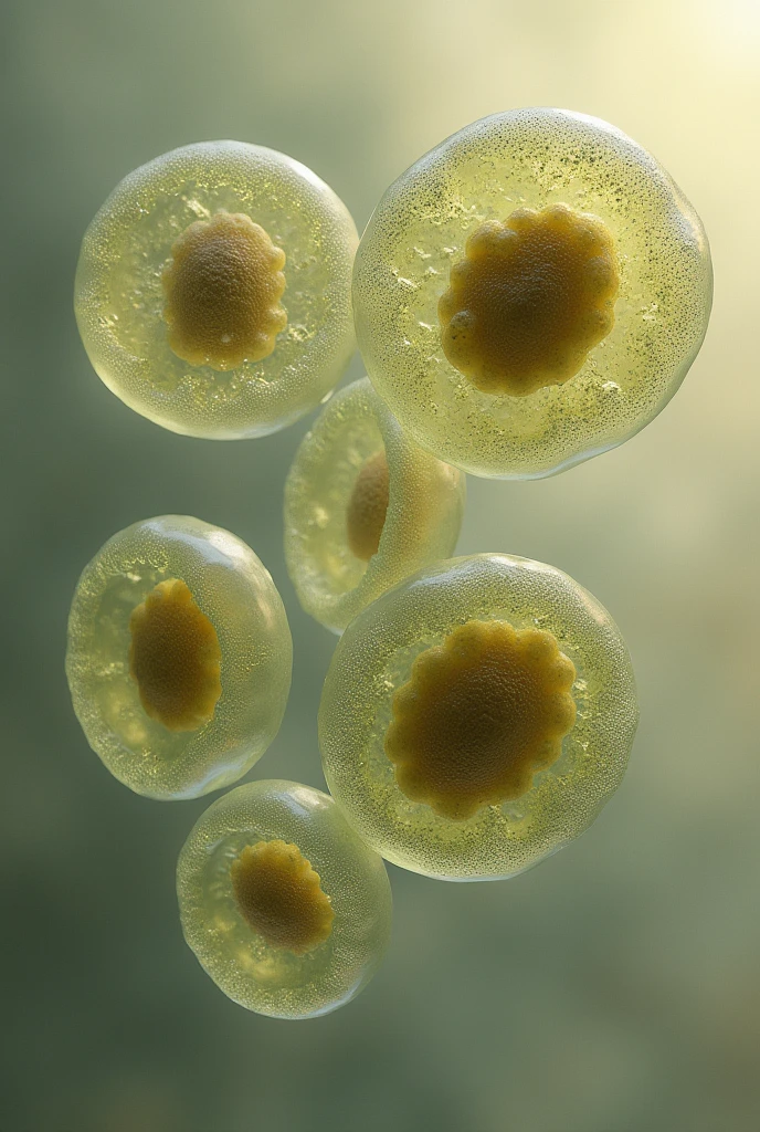 Frog blood cells
