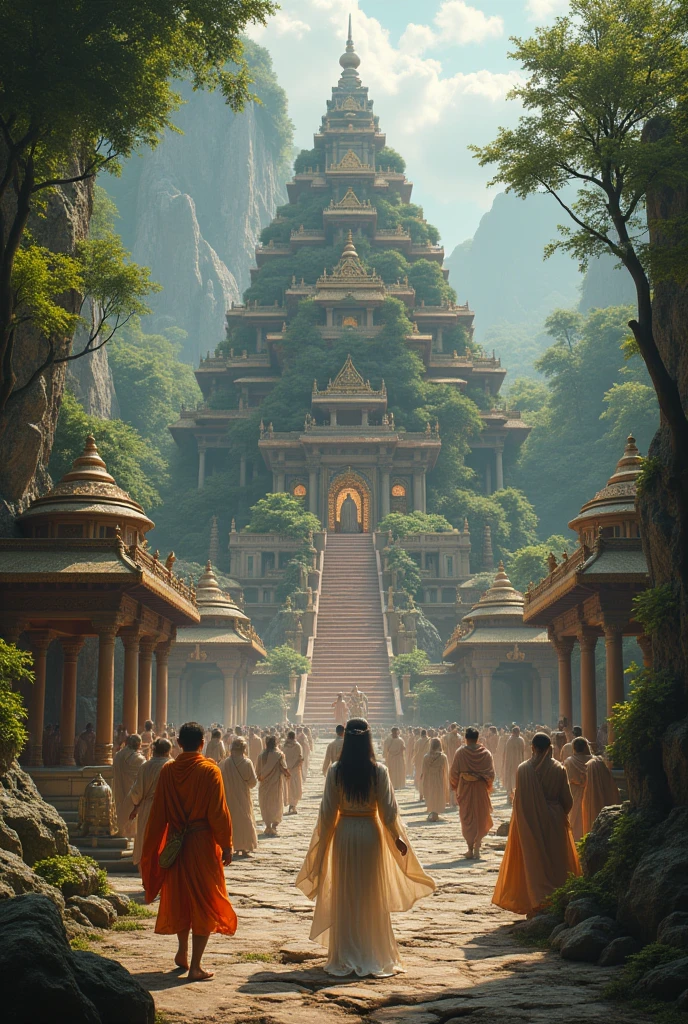 (photorealism:1.2), hindu mythology