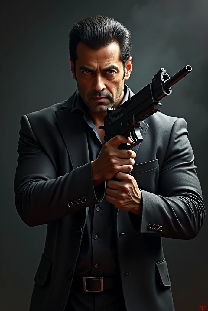 Salman khan with gun