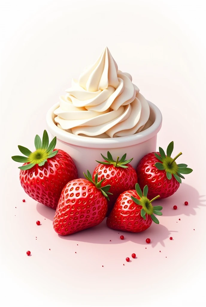 Strawberries and cream logo 
