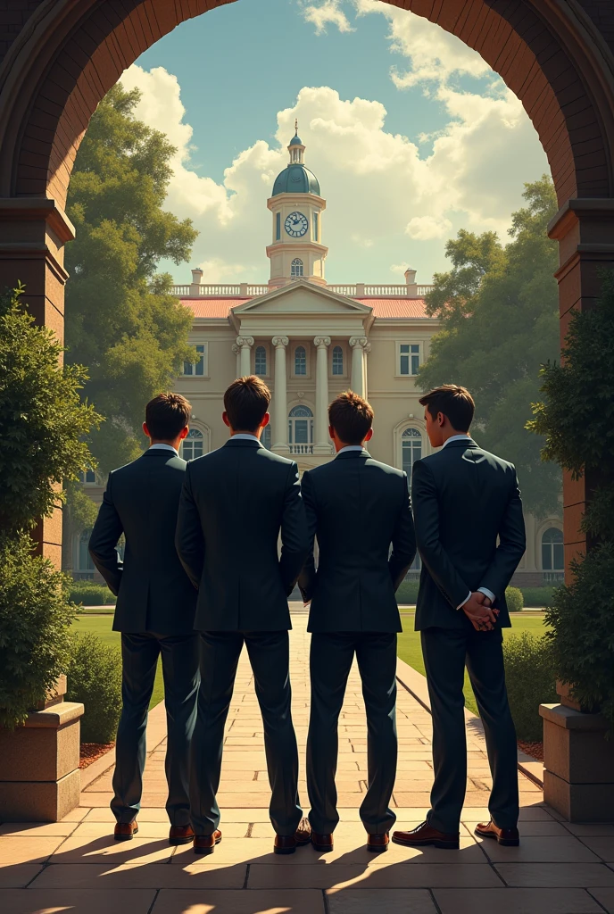 A prestigious school attended by wealthy students. The school is dominated by a group known as "only 4 boys" consisting of four rich boy who hold immense power and instill fear in everyone