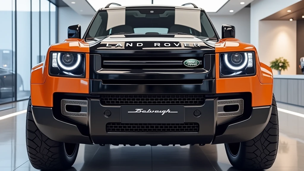 Give me same to same picture same to same showroom land Rover pickup 