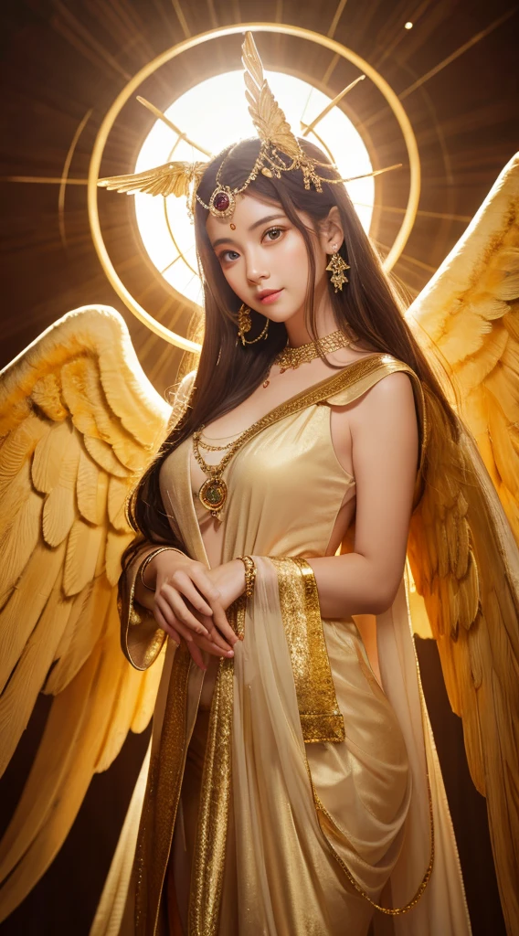 Goddess gold Gorgeous background Angel Halo