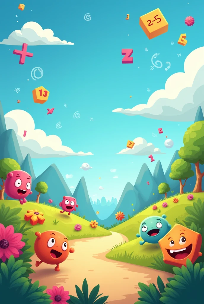 Math related  Background For Kids GameMath