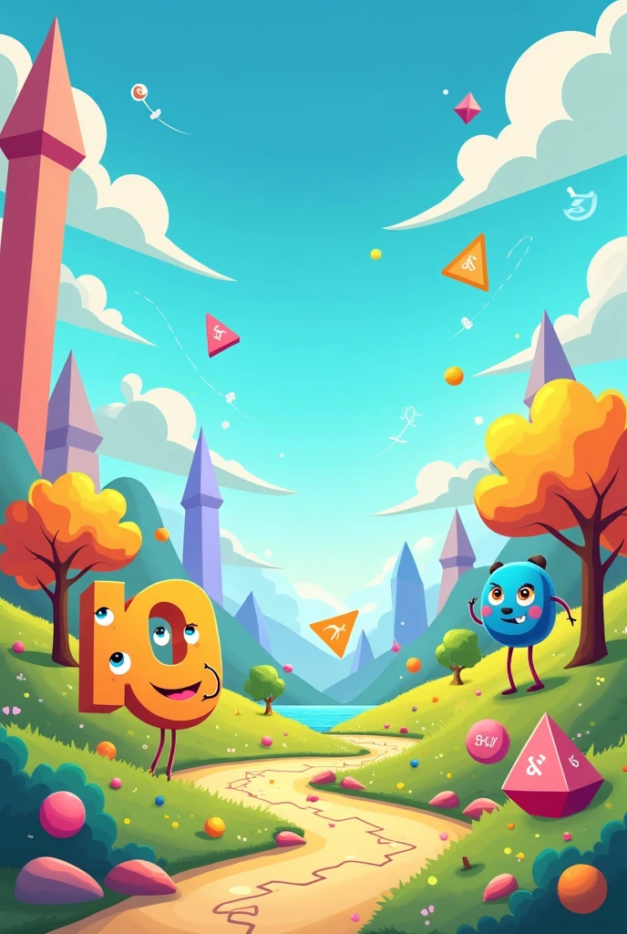 Math related Background For Kids GameMath