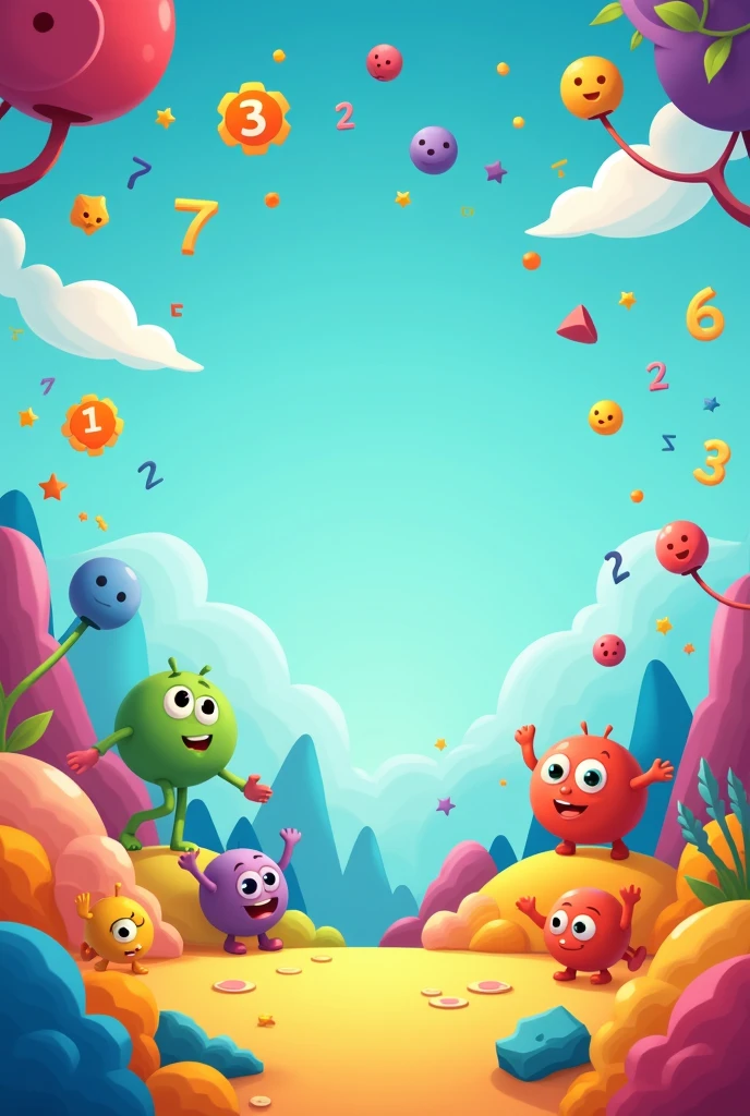 Math related Background For Kids GameMath