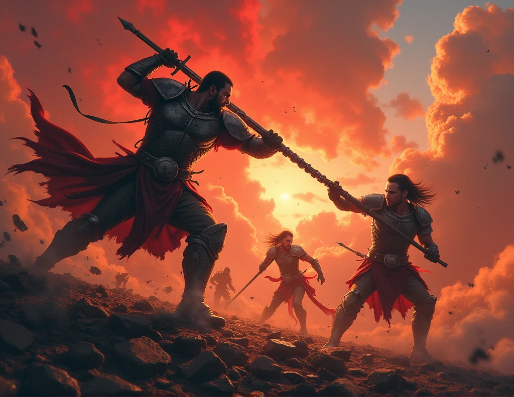 i want to make a red battle wallpaper 