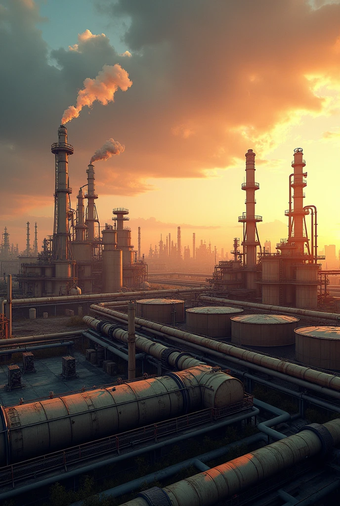 Petrolium background imag