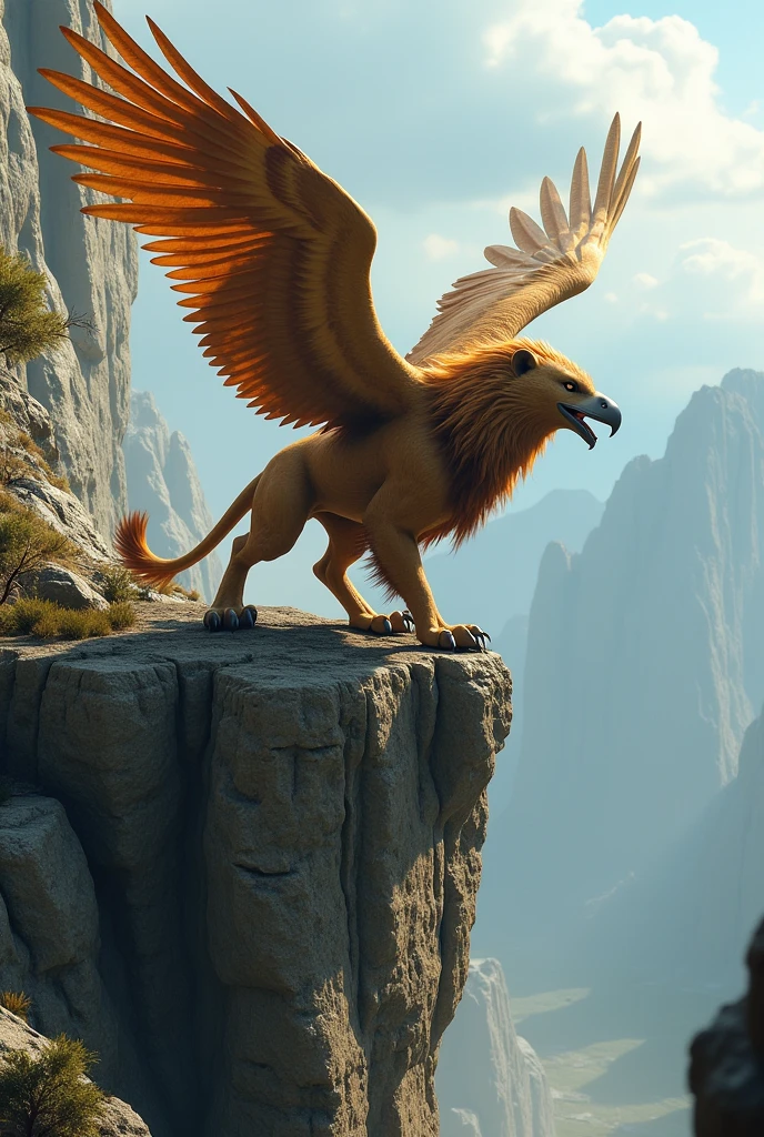 Griffin、Spread your wings、cliff