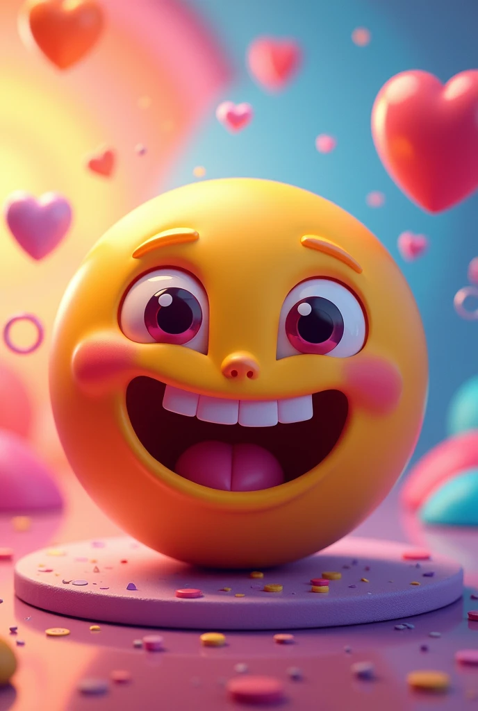 Ai happy emoji image trend on Instagram