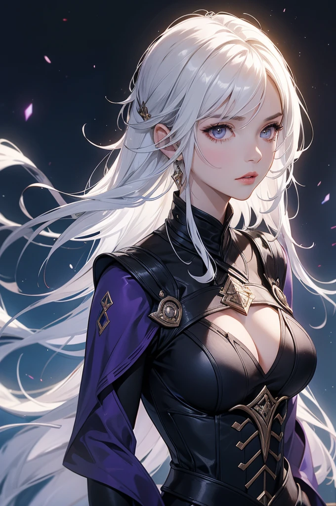 Mirella: From Warlock clan, Jael’s mother, thought to be dead but escaped to another timeline; possesses all spells and time-controlling power. White hair