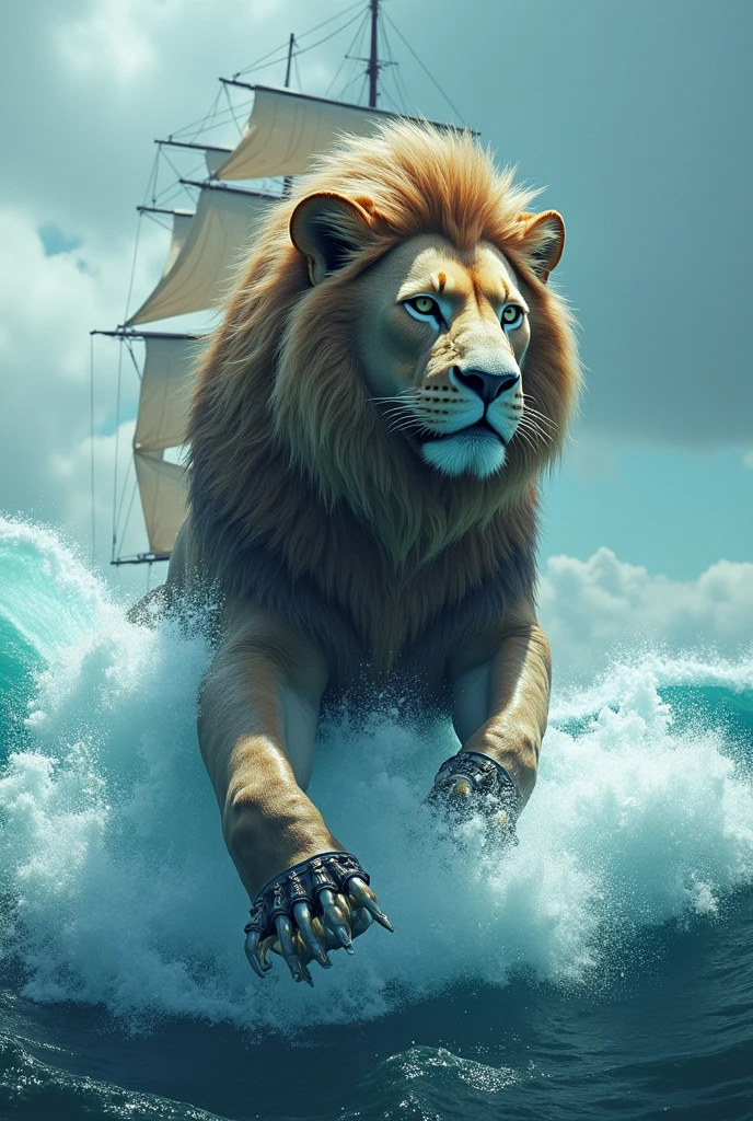 Ship+lion