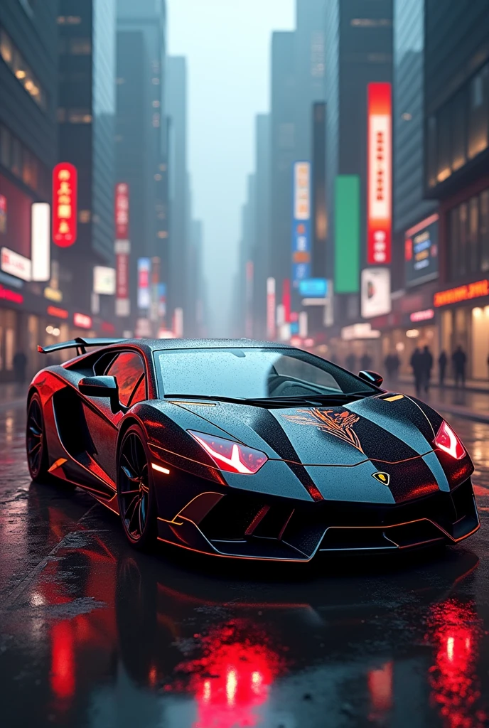 Lamborghini+black panther