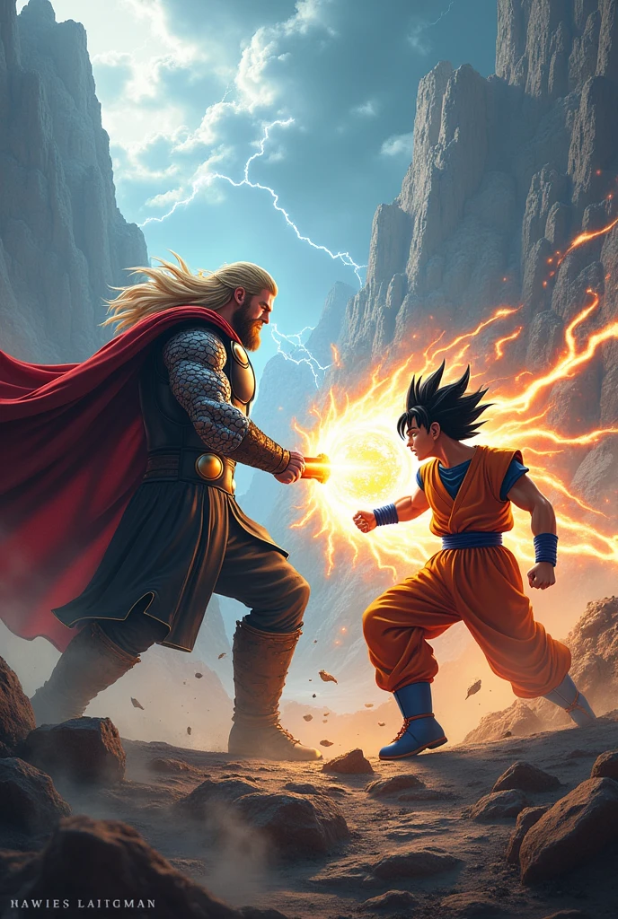 Thor vs goku