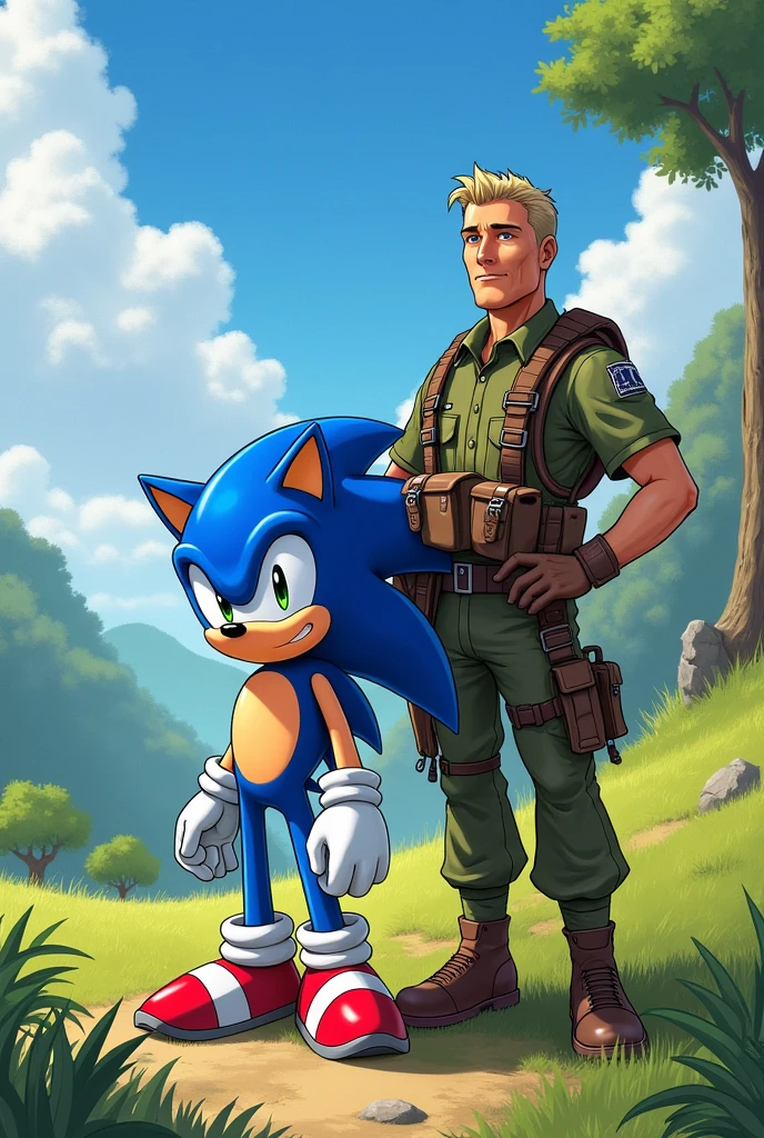 Classic Sonic with Geoffrey St John