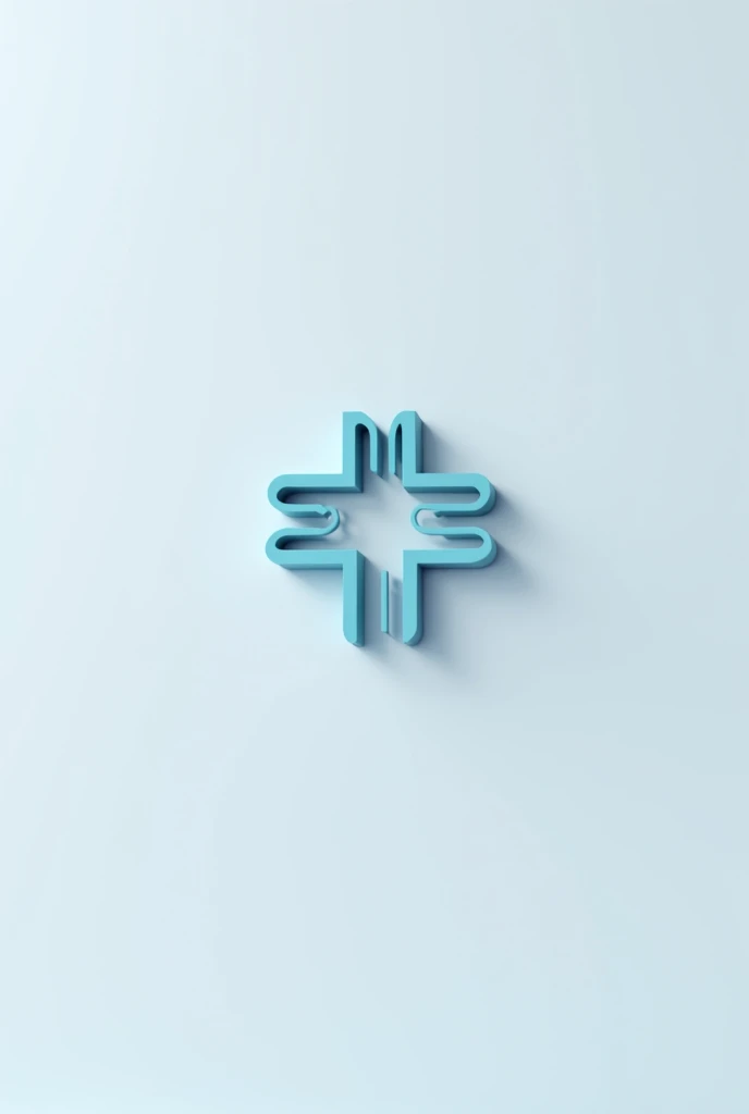 A logo for medicine with the name “gray thing” animated