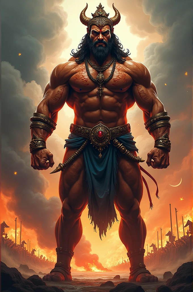 Mahabali who has muscles poster 