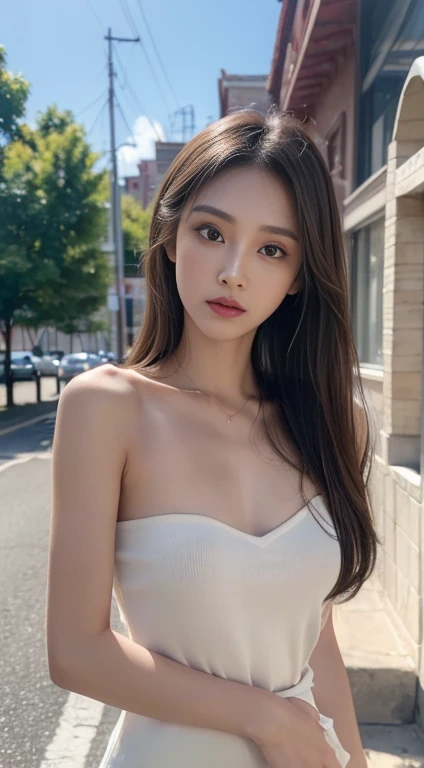 ((16K, masterpiece, RAW Photos, Highest quality,Ultra-high resolution, Realistic, Highly detailed CG integrated in 16K)), 8k, diamond,wallpaper, Written boundary depth,Beautiful Face:1.4,big, Beautiful double eyelids,Cinematic Light,Beautiful Face,(Detailed face),(slender and cute woman:1.4),(20-year-old:1.4),(With the same expression:1.4),close ~ eye,(Pause, Skin color, And the clothes remain the same.:1.4),Accurate anatomy:1.4,((nsdw,naked,Pussy))