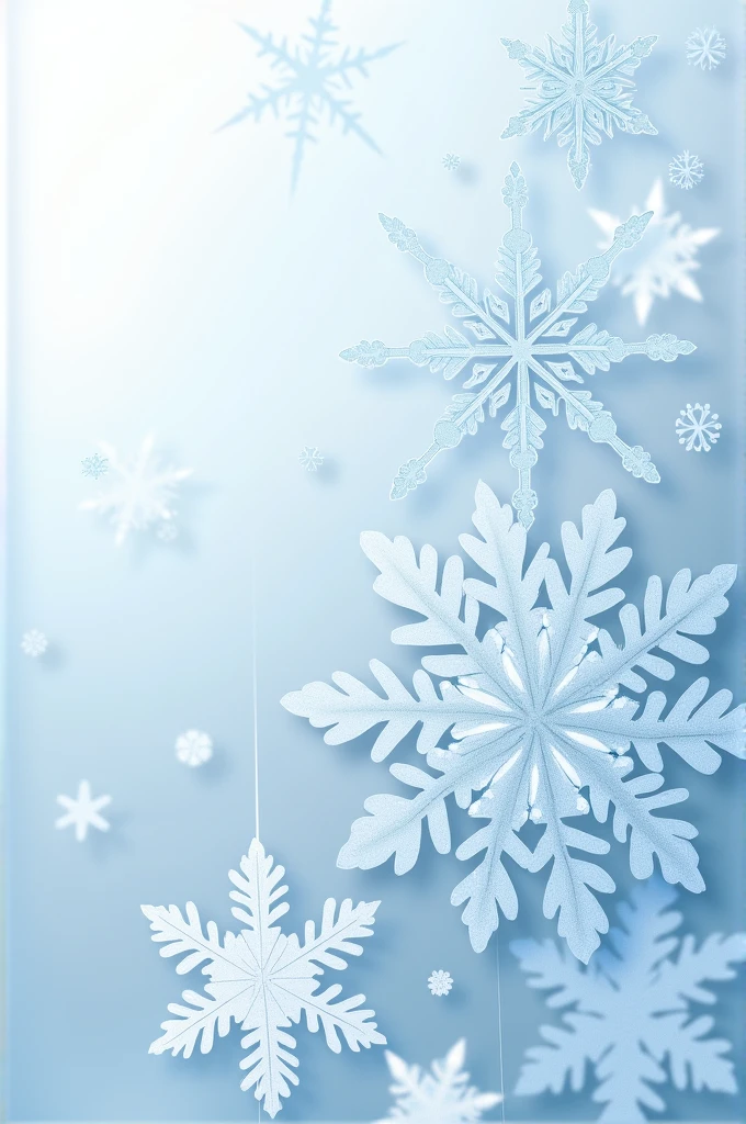Snowflakes name art