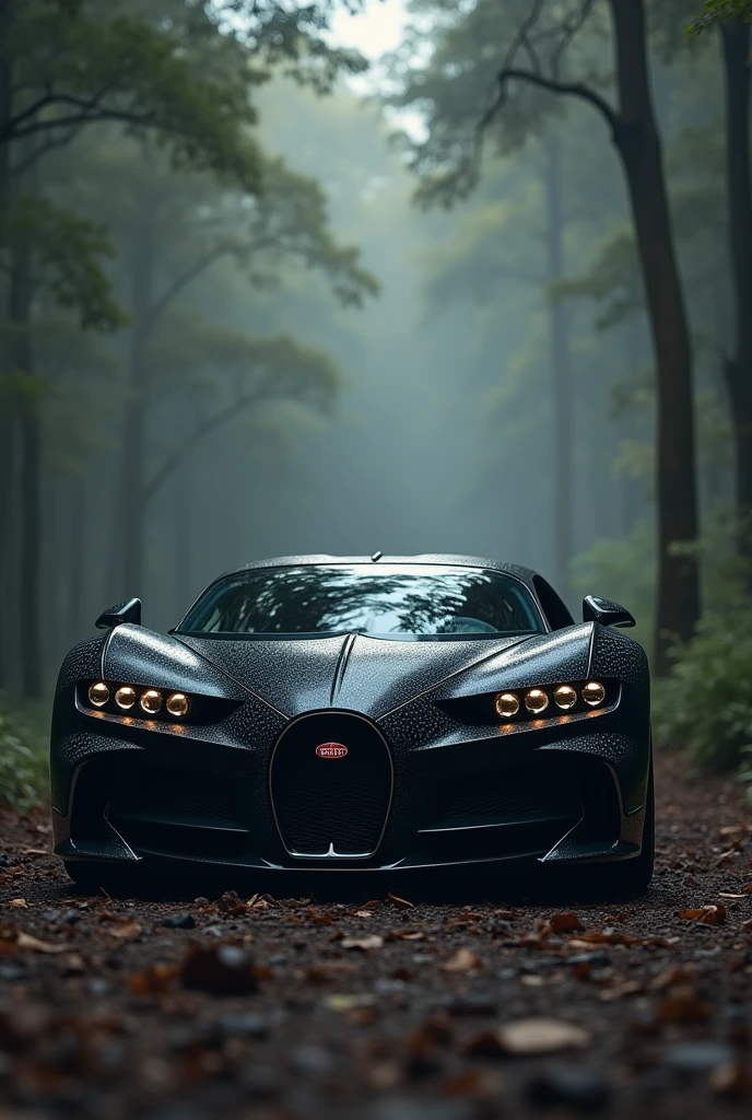 Bugatti + black panther