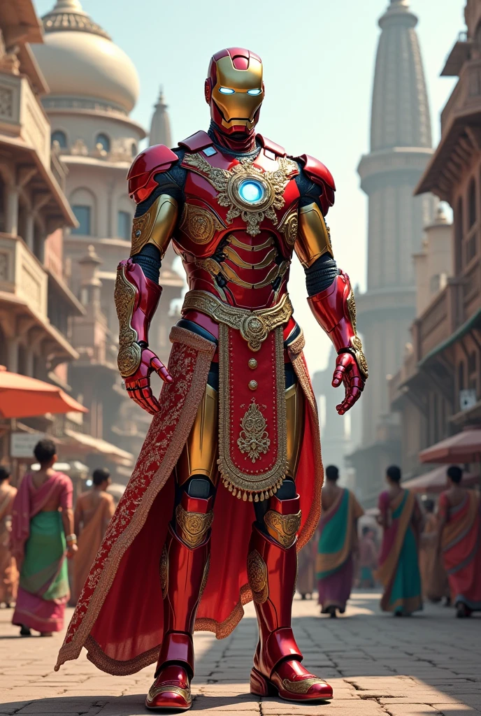 Iron man in indian atire